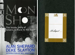 Alan Shepard autograph