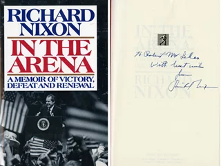 Richard Nixon autograph