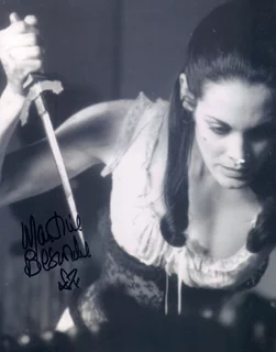 Martine Beswick autograph