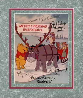 Winnie The Pooh autograph