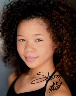 Storm Reid autograph