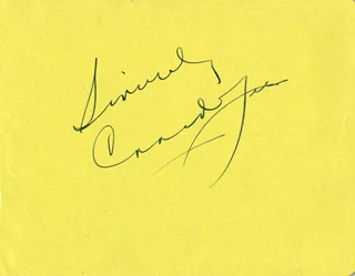 Canada Lee autograph