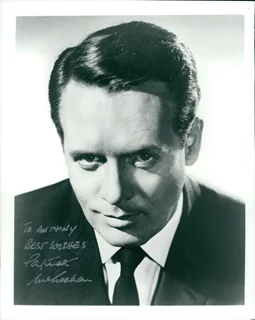 Patrick McGoohan autograph