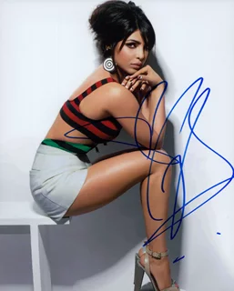 Priyanka Chopra autograph
