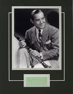 Benny Goodman autograph