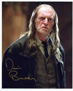 David Bradley autograph