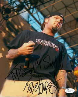 Fred Durst autograph