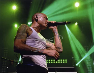 Chester Bennington autograph
