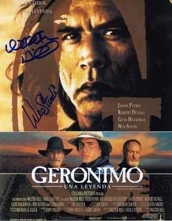 Geronimo autograph