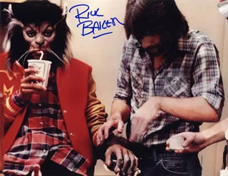 Rick Baker autograph