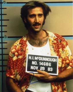 Nicolas Cage autograph