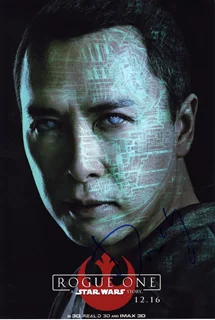 Donnie Yen autograph