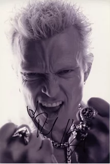 Billy Idol autograph