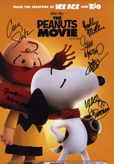 The Peanuts Movie autograph
