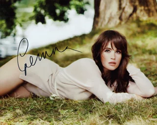 Gemma Arterton autograph