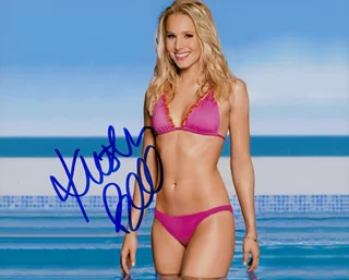 Kristen Bell autograph