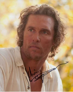 Matthew McConaughey autograph