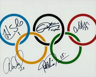 Olympic Soccer autograph