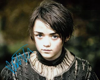 Maisie Williams autograph