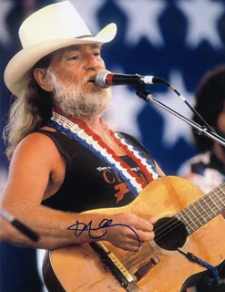 Willie Nelson autograph
