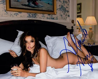Alessandra Ambrosio autograph