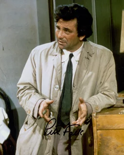 Peter Falk autograph