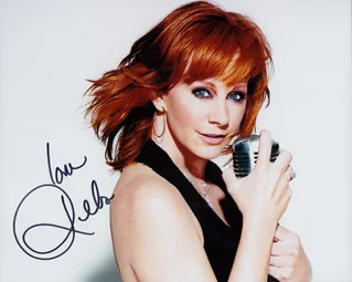 Reba McEntire autograph