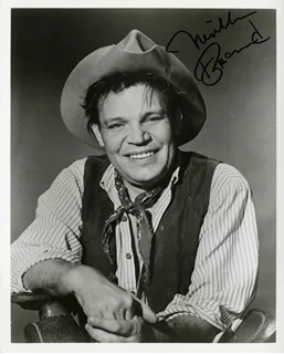 Neville Brand autograph