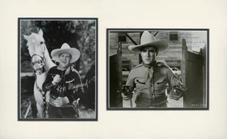 Ken Maynard autograph