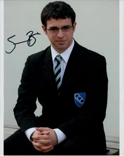 Simon Bird autograph