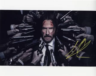 Keanu Reeves autograph