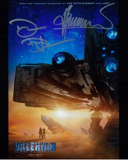 Valerian autograph
