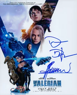 Valerian autograph
