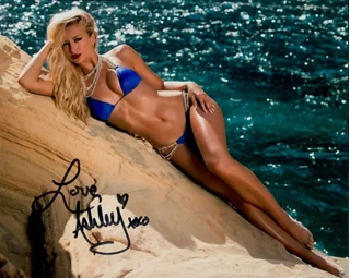 Ashley Fisher autograph