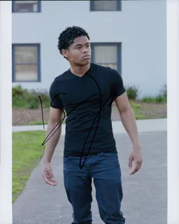 Isaiah John autograph