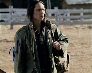 Zahn McClarnon autograph