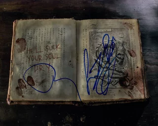 Evil Dead autograph