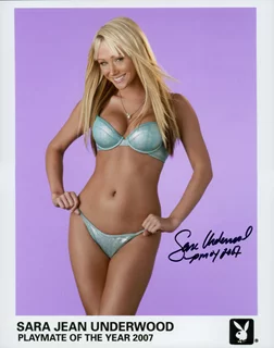 Sara Jean Underwood autograph