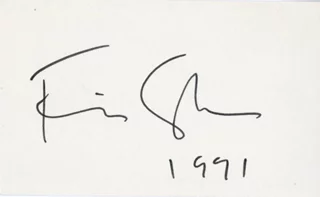 Francis Ford Coppola autograph