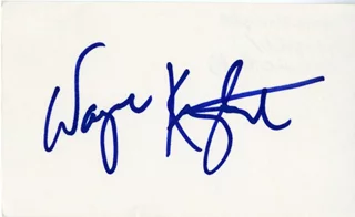 Wayne Knight autograph