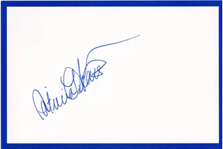Patricia Hearst autograph