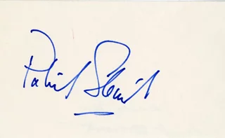 Patrick Stewart autograph