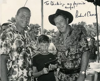 Richard Boone autograph