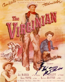 Joel McCrea autograph