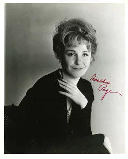 Geraldine Page autograph