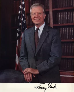 Jimmy Carter autograph