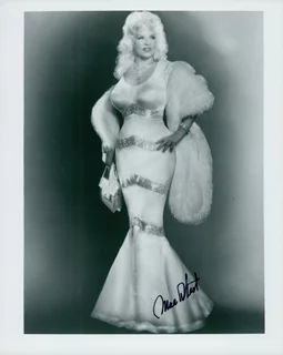 Mae West autograph