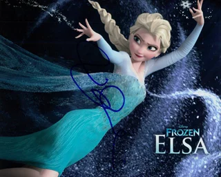 Idina Menzel autograph