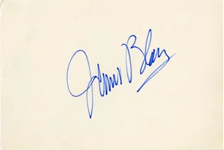 Janet Blair autograph