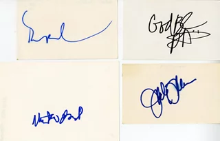 Inspector Gadget autograph